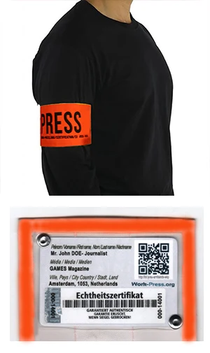 Press Armban Certified